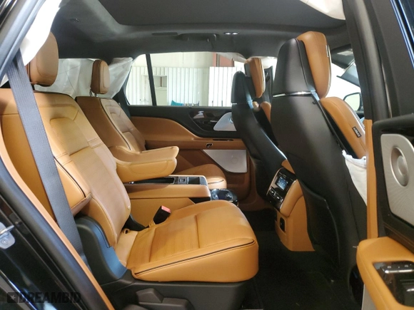 2021 Lincoln Aviator Black Label with VIN 5LM5J9XC2MGL02516, listed as a Copart auction lot 63547664 with 64,366 mi miles and Salvage Title. Bid and sale history available at carsss.com. Image 12.