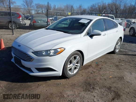 2018 Ford Fusion SE with VIN 3FA6P0H75JR171339, listed as a IAAI auction lot 41445890 with 76,731 mi miles. Bid and sale history available at carsss.com. Image 20.