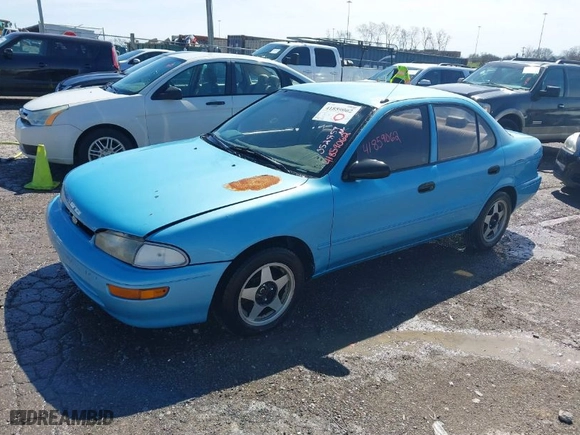 1995 Geo Prizm with VIN 1Y1SK5263SZ052895, listed as a IAAI auction lot 41859062 with NaN miles. Bid and sale history available at carsss.com. Image 2.
