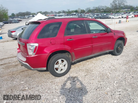2005 Chevrolet Equinox LS with VIN 2CNDL23F756046004, listed as a IAAI auction lot 42031984 with 142,056 mi miles. Bid and sale history available at carsss.com. Image 4.