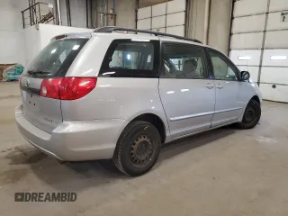 2008 Toyota Sienna CE with VIN 5TDZK23C08S111904, listed as a Copart auction lot 50921335 with 180,255 mi miles and Salvage Title. Bid and sale history available at carsss.com. Image 3.