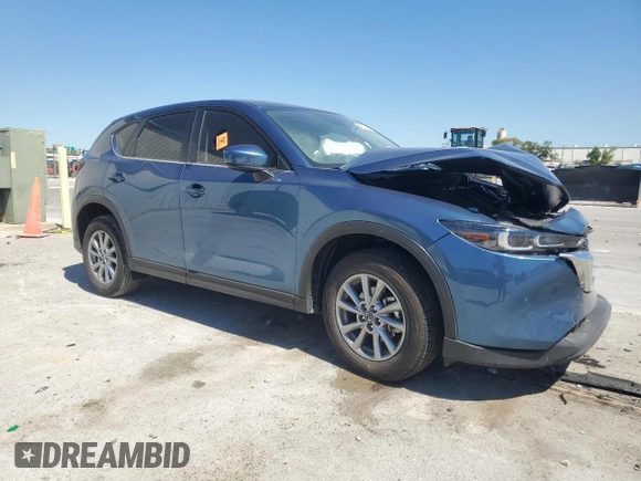 2023 Mazda CX-5 2.5 S Preferred Package with VIN JM3KFBCM4P0170266, listed as a Copart auction lot 49673005 with 0 mi miles and Salvage Title. Bid and sale history available at carsss.com. Image 4.