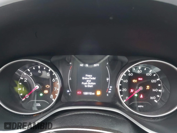 2020 Jeep Compass Sport z VIN 3C4NJCAB4LT253026, wystawiony jako IAAI lot #41897839 z przebiegiem 128 112 mil mil oraz . Historia ofert i sprzedaży dostępna na DreamBid. Obrazek 7.