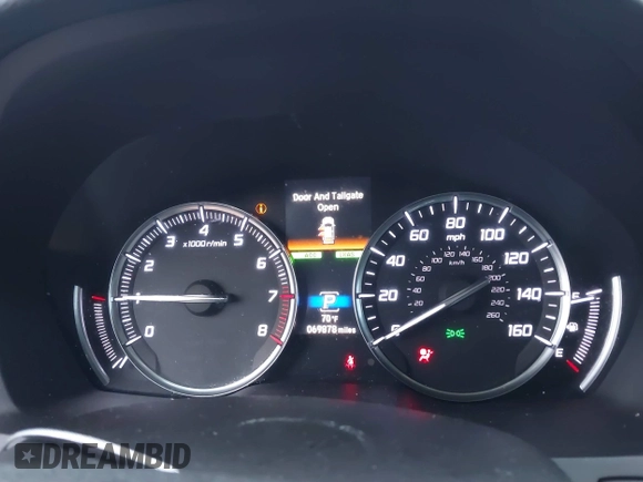 2020 Acura MDX with VIN 5J8YD3H30LL012998, listed as a IAAI auction lot 41095506 with 69,878 mi miles. Bid and sale history available at carsss.com. Image 7.