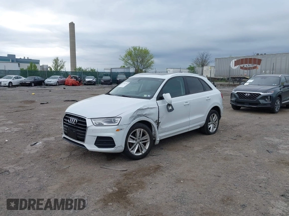 2017 Audi Q3 Premium z VIN WA1ECCFS7HR007729, wystawiony jako IAAI lot #42066580 z przebiegiem 116 460 mil mil oraz . Historia ofert i sprzedaży dostępna na DreamBid. Obrazek 17.