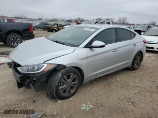 2018 Hyundai Elantra SEL with VIN 5NPD84LF4JH250301, listed as a Copart auction lot 85572814 with 87,890 mi miles and Salvage Title. Bid and sale history available at carsss.com. Image 1.