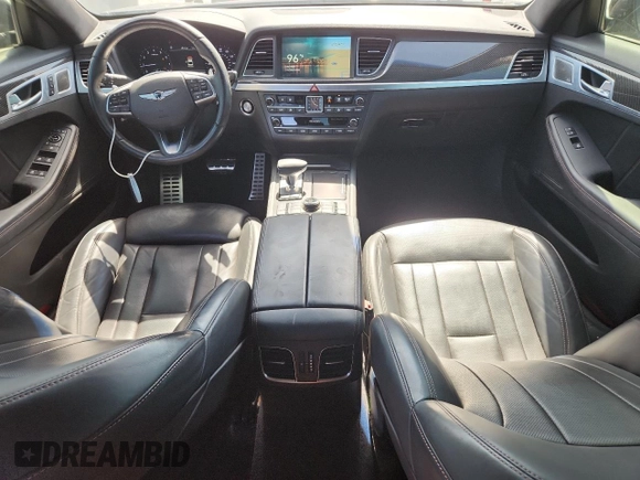 2020 Genesis G80 Sport with VIN KMTFN4JB8LU337856, listed as a Copart auction lot 61028615 with 34,078 mi miles and Salvage title. Bid and sale history available at DreamBid. Image 8.