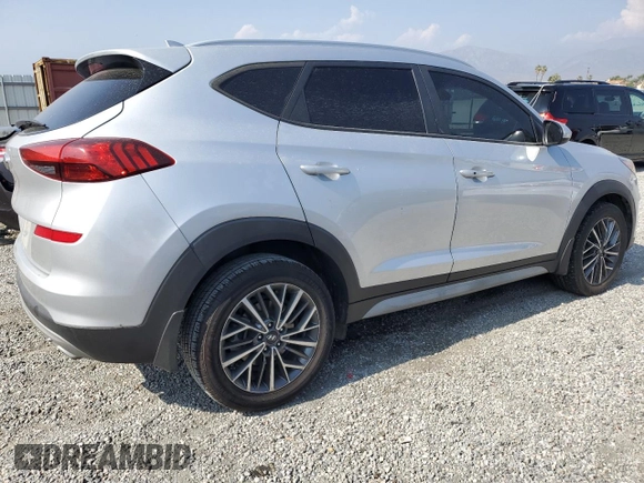2019 Hyundai Tucson SEL with VIN KM8J33AL7KU841214, listed as a Copart auction lot 59331185 with 99,150 mi miles and Salvage title. Bid and sale history available at DreamBid. Image 3.