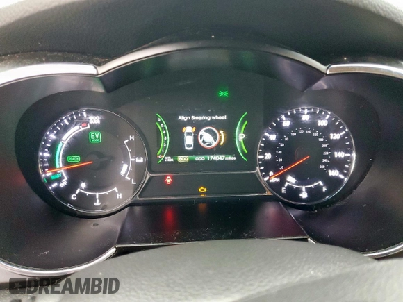 2012 Kia Optima Hybrid with VIN KNAGM4AD3C5009694, listed as a Copart auction lot 55755565 with 174,047 mi miles and Clean Title. Bid and sale history available at carsss.com. Image 9.