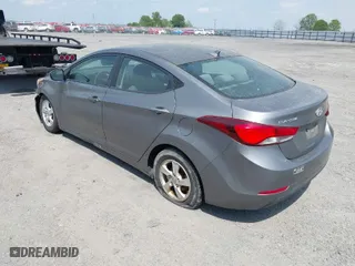 2014 Hyundai Elantra Limited with VIN 5NPDH4AEXEH525265, listed as a IAAI auction lot 42022395 with 173,561 mi miles. Bid and sale history available at carsss.com. Image 3.