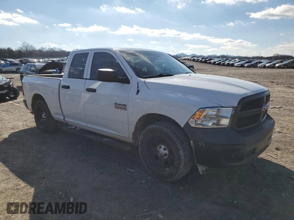 2017 Ram 1500 Express with VIN 1C6RR6FG8HS639089, listed as a Copart auction lot 86879824 with 129,227 mi miles and Salvage title. Bid and sale history available at DreamBid. Image 4.
