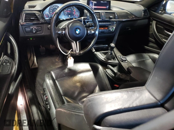 2015 BMW M4 with VIN WBS3R9C55FF708841, listed as a Copart auction lot 37322644 with 213,527 mi miles. Bid and sale history available at carsss.com. Image 8.