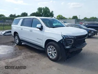 2023 Chevrolet Suburban Premier with VIN 1GNSCFKD3PR546579, listed as a IAAI auction lot 41969947 with 26,301 mi miles. Bid and sale history available at carsss.com. Image 1.