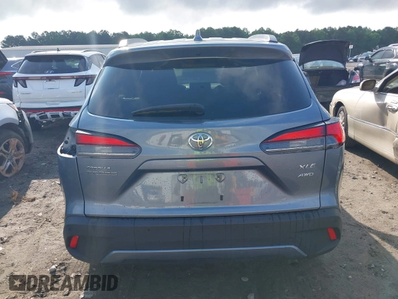2022 Toyota Corolla Cross XLE with VIN 7MUEAABG1NV038625, listed as a IAAI auction lot 42434536 with 47,983 mi miles and . Bid and sale history available at DreamBid. Image 17.