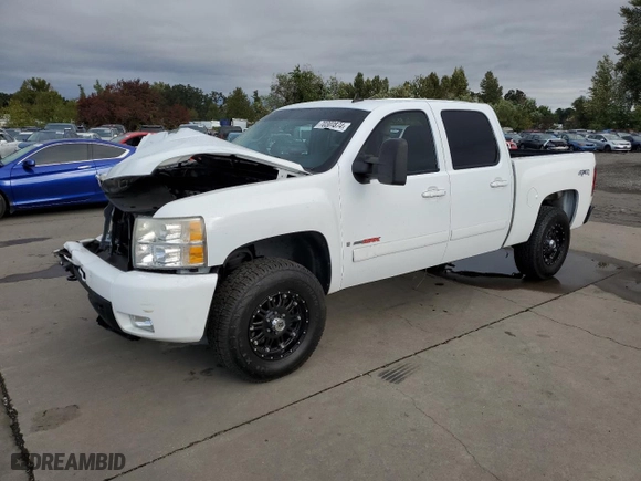 2008 Chevrolet Silverado 1500 LTZ with VIN 2GCFK13Y981157943, listed as a Copart auction lot 70302074 with 150,688 mi miles and Salvage Title. Bid and sale history available at carsss.com. Image 1.