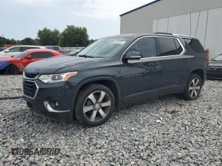 2018 Chevrolet Traverse LT z VIN 1GNERHKW2JJ135754, wystawiony jako Copart lot #59039325 z przebiegiem 244 932 mil mil oraz Czysty tytuł • Clean title. Historia ofert i sprzedaży dostępna na DreamBid. Obrazek 1.