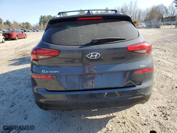 2019 Hyundai Tucson Value with VIN KM8J3CA42KU005576, listed as a Copart auction lot 49054365 with 86,856 mi miles and Salvage Title. Bid and sale history available at carsss.com. Image 6.