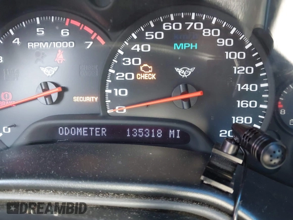 2000 Chevrolet Corvette with VIN 1G1YY22G6Y5109295, listed as a IAAI auction lot 42138673 with 135,318 mi miles and . Bid and sale history available at DreamBid. Image 7.