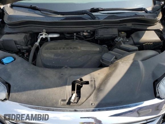 2019 Honda Pilot EX-L with VIN 5FNYF6H54KB052448, listed as a Copart auction lot 60498925 with 146,113 mi miles and Salvage title. Bid and sale history available at DreamBid. Image 12.