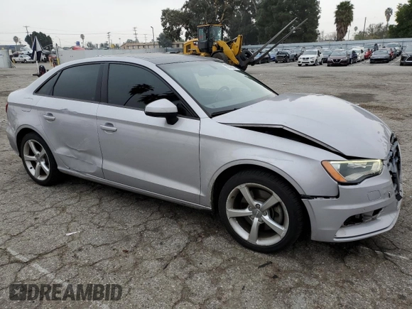 2015 Audi A3 1.8T Premium with VIN WAUACGFF1F1131213, listed as a Copart auction lot 38345894 with 78,666 mi miles. Bid and sale history available at carsss.com. Image 4.