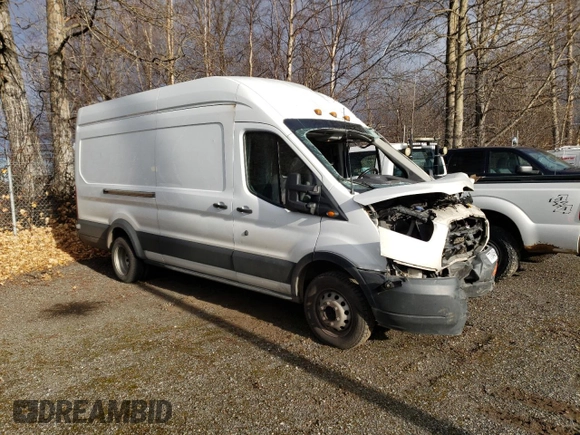 2017 Ford Transit with VIN 1FTWS4XGXHKA55683, listed as a Copart auction lot 77044594 with 101,431 mi miles and Salvage Title. Bid and sale history available at carsss.com. Image 4.