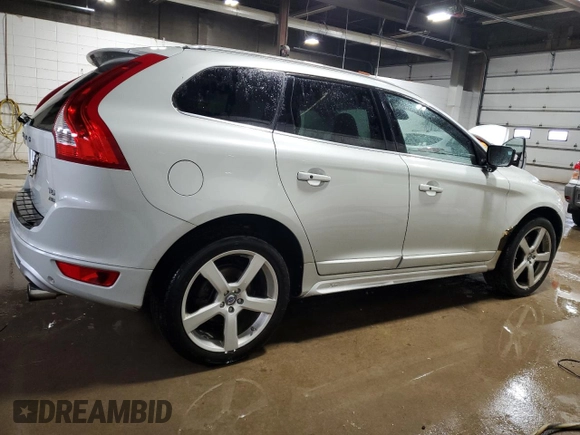2012 Volvo XC60 3.0L with VIN YV4902DZ6C2296563, listed as a Copart auction lot 57584985 with 178,362 mi miles and Salvage title. Bid and sale history available at DreamBid. Image 3.