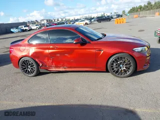 2019 BMW M2 Competition with VIN WBS2U7C55K7D34172, listed as a IAAI auction lot 41430700 with 43,232 mi miles. Bid and sale history available at carsss.com. Image 13.