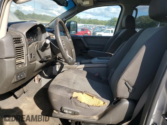2005 Nissan Titan LE with VIN 1N6AA07B85N512010, listed as a Copart auction lot 73065994 with 267,900 mi miles and Salvage Title. Bid and sale history available at carsss.com. Image 7.