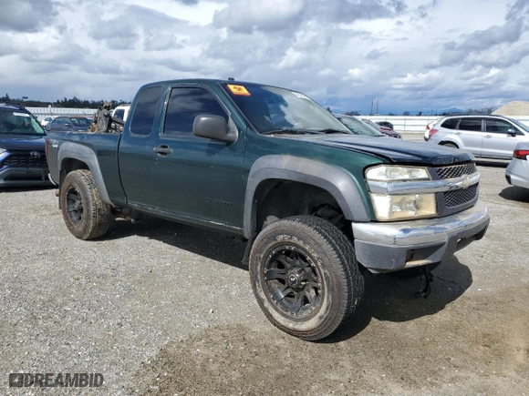 2005 Chevrolet Colorado Z85 with VIN 1GCDT198658232800, listed as a Copart auction lot 48543545 with 0 mi miles and Salvage Title. Bid and sale history available at carsss.com. Image 4.