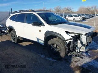 2023 Subaru Outback Wilderness with VIN 4S4BTGUD7P3219709, listed as a IAAI auction lot 41455031 with 18,149 mi miles and . Bid and sale history available at DreamBid. Image 1.