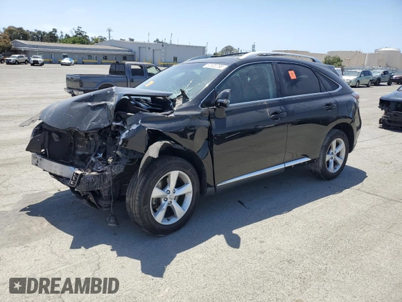 2010 Lexus RX 350 with VIN 2T2ZK1BA9AC034969, listed as a Copart auction lot 57520795 with Not provided miles and Salvage title. Bid and sale history available at DreamBid. Image 1.