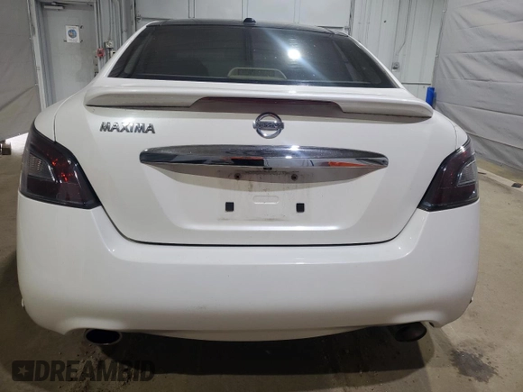 2012 Nissan Maxima SV with VIN 1N4AA5AP7CC857628, listed as a Copart auction lot 65322095 with 111,004 mi miles and Clean title. Bid and sale history available at DreamBid. Image 6.