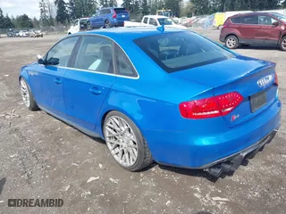 2011 Audi S4 Prestige with VIN WAUKGAFL4BA090758, listed as a IAAI auction lot 41953468 with 51,626 mi miles. Bid and sale history available at carsss.com. Image 3.