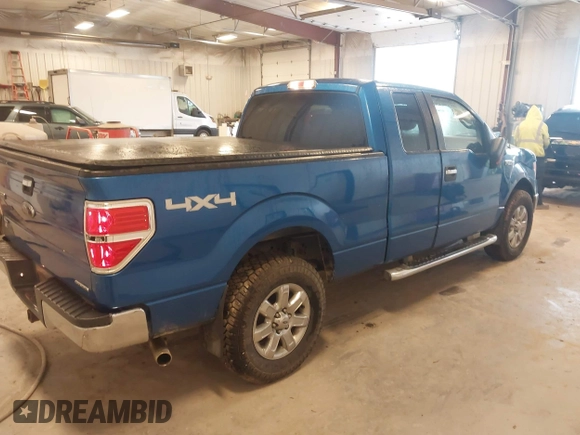 2014 Ford F-150 XL with VIN 1FTEX1EM2EFC07125, listed as a IAAI auction lot 42294350 with 134,160 mi miles and . Bid and sale history available at DreamBid. Image 4.