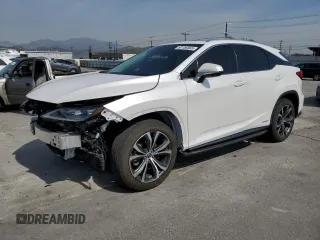 2021 Lexus RX with VIN 2T2HGMDAXMC060562, listed as a Copart auction lot 50156065 with 15,732 mi miles and Salvage Title. Bid and sale history available at carsss.com. Image 1.