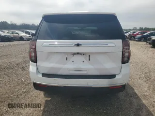 2021 Chevrolet Tahoe Commercial with VIN 1GNSKLED5MR346070, listed as a Copart auction lot 61822265 with 56,775 mi miles and Salvage title. Bid and sale history available at DreamBid. Image 6.