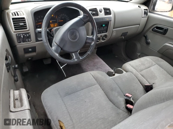 2008 GMC Canyon SLE1 with VIN 1GTCS199588155543, listed as a Copart auction lot 83592124 with 204,118 mi miles and Salvage Title. Bid and sale history available at carsss.com. Image 8.