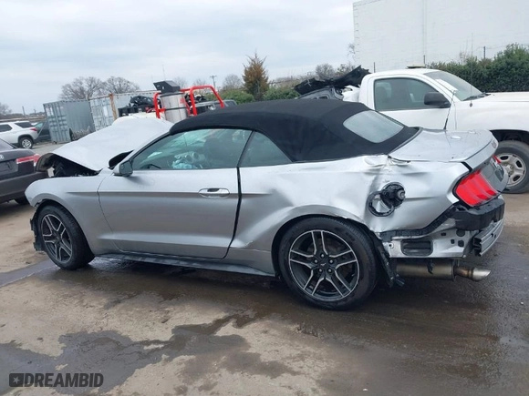 2020 Ford Mustang EcoBoost with VIN 1FATP8UH7L5119278, listed as a IAAI auction lot 41505614 with 1 mi miles. Bid and sale history available at carsss.com. Image 15.