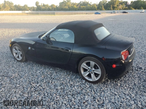 2007 BMW Z4 3.0i with VIN 4USBU33577LW60853, listed as a Copart auction lot 52030725 with 112,938 mi miles and Clean Title. Bid and sale history available at carsss.com. Image 2.