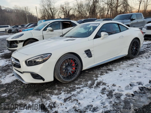2017 Mercedes-Benz SL 63 AMG with VIN WDDJK7EA5HF044924, listed as a Copart auction lot 87028304 with Not provided miles and Non repairable. Bid and sale history available at DreamBid. Image 1.