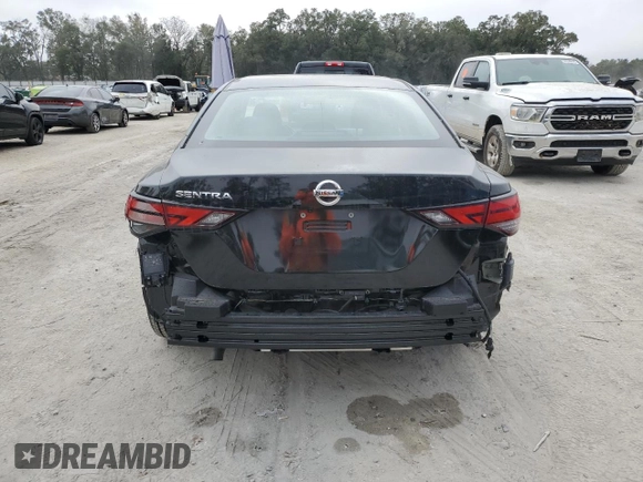 2020 Nissan Sentra S with VIN 3N1AB8BV0LY312094, listed as a Copart auction lot 44261585 with 42,146 mi miles and Salvage Title. Bid and sale history available at carsss.com. Image 6.