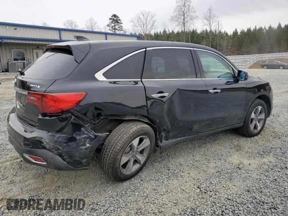 2014 Acura MDX with VIN 5FRYD3H20EB020030, listed as a Copart auction lot 48333315 with 110,777 mi miles and Salvage Title. Bid and sale history available at carsss.com. Image 3.