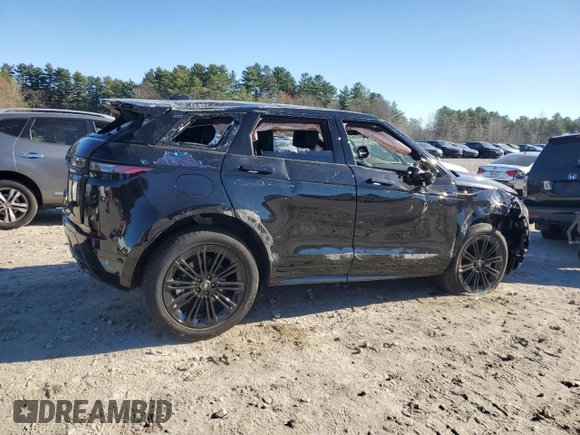 2024 Land Rover Range Rover Evoque Dynamic SE with VIN SALZL2FX7RH244122, listed as a Copart auction lot 79873864 with 3,556 mi miles and Salvage Title. Bid and sale history available at carsss.com. Image 3.