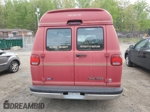 2002 Dodge Cargo Conversion with VIN 2B6HB11Y92K146300, listed as a Copart auction lot 53665265 with Not Provided miles and Salvage Title. Bid and sale history available at carsss.com. Image 6.