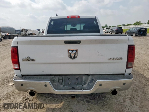 2013 Ram 1500 Big Horn with VIN 1C6RR7LT6DS550171, listed as a Copart auction lot 57044515 with 205,756 mi miles and Salvage title. Bid and sale history available at DreamBid. Image 6.