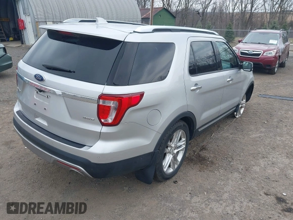 2016 Ford Explorer Limited with VIN 1FM5K8F82GGB14820, listed as a IAAI auction lot 41898830 with 72,282 mi miles. Bid and sale history available at carsss.com. Image 4.