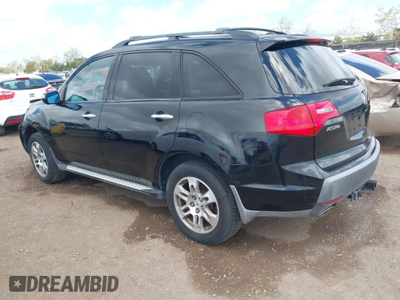 2008 Acura MDX Tech Pkg with VIN 2HNYD28318H504866, listed as a IAAI auction lot 41870906 with 130,012 mi miles. Bid and sale history available at carsss.com. Image 3.