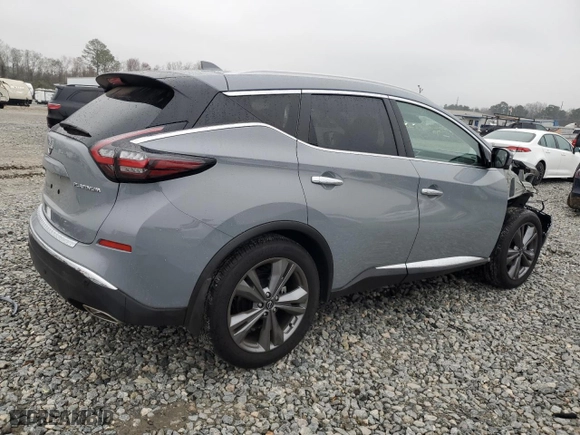 2023 Nissan Murano Platinum with VIN 5N1AZ2DJ0PC132575, listed as a Copart auction lot 45737235 with 2,971 mi miles and Salvage Title. Bid and sale history available at carsss.com. Image 3.