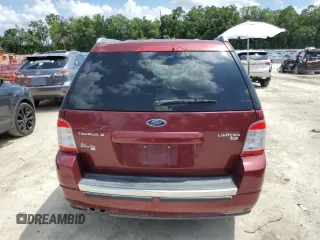 2008 Ford Taurus X Limited z VIN 1FMDK06W98GA36582, wystawiony jako Copart lot #58540015 z przebiegiem 95 228 mil mil oraz Szkoda całkowita • Salvage title. Historia ofert i sprzedaży dostępna na DreamBid. Obrazek 6.