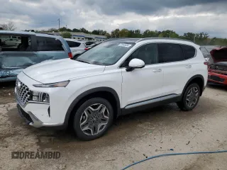 2023 Hyundai Santa Fe Hybrid SEL Premium with VIN 5NMS3DA13PH017786, listed as a Copart auction lot 72655854 with 8,977 mi miles and Salvage Title. Bid and sale history available at carsss.com. Image 1.